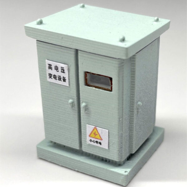 HO scale model train distribution box