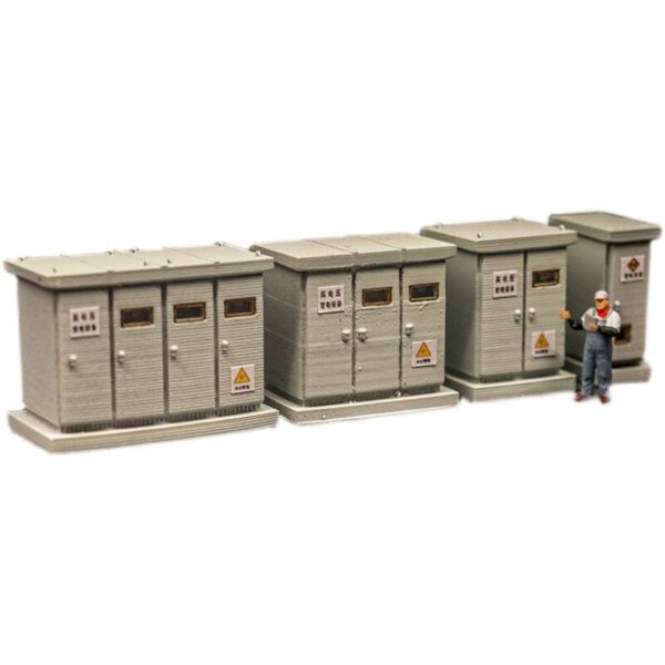 HO scale model train distribution box