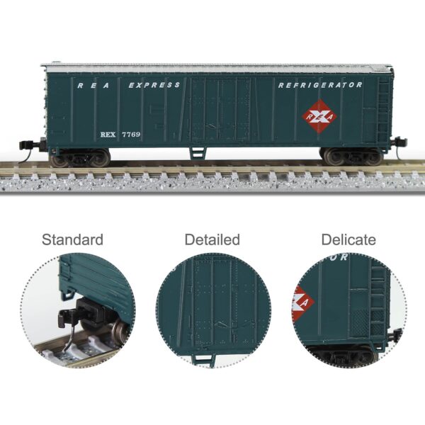 N scale train box car