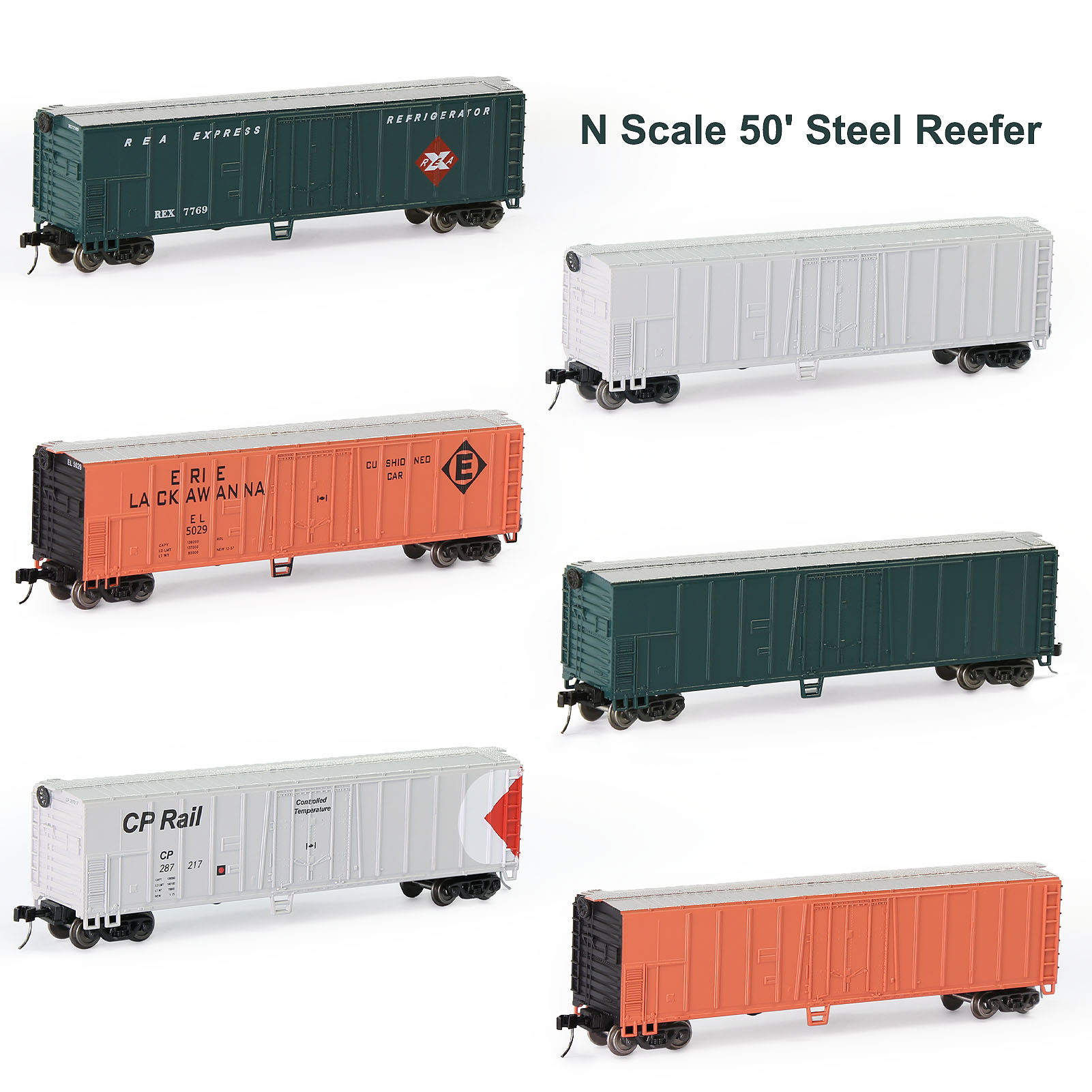 N scale train box car