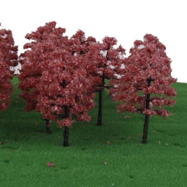 HO, N & Z scale scenery plastic trees