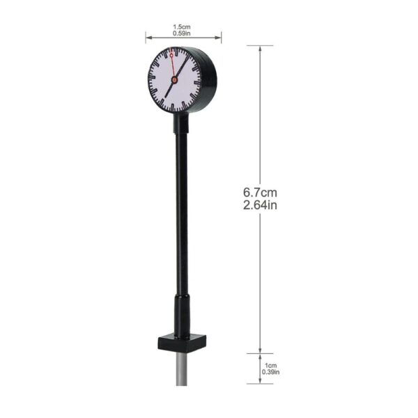 HO, N & OO scale 3V miniature LED platform clock