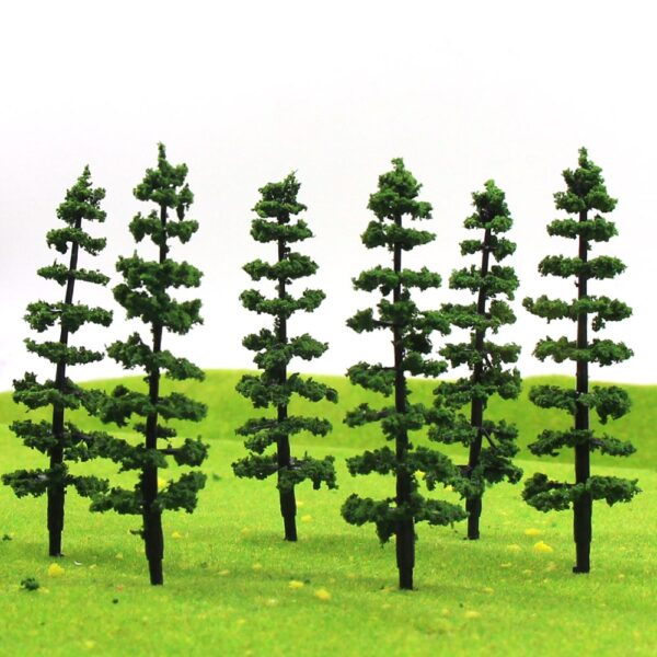 40 piece model train trees for HO scale and OO scale