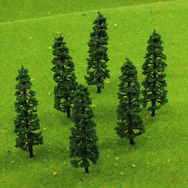 40 piece model train trees for HO scale and OO scale