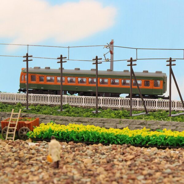 N scale telegraph power poles