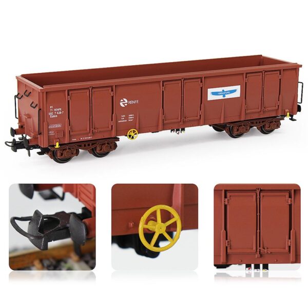 HO scale high side gondola car