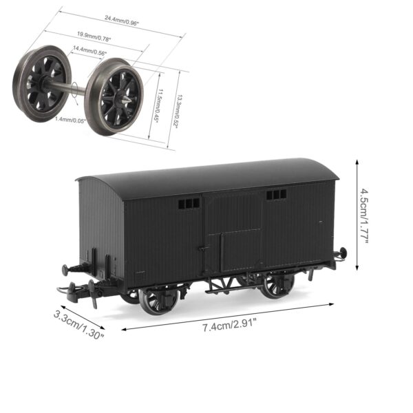 HO scale 20ft box car