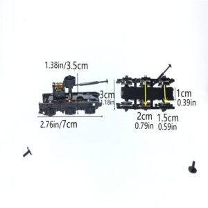 HO 1:87 Scale Model Train Bogie Kits