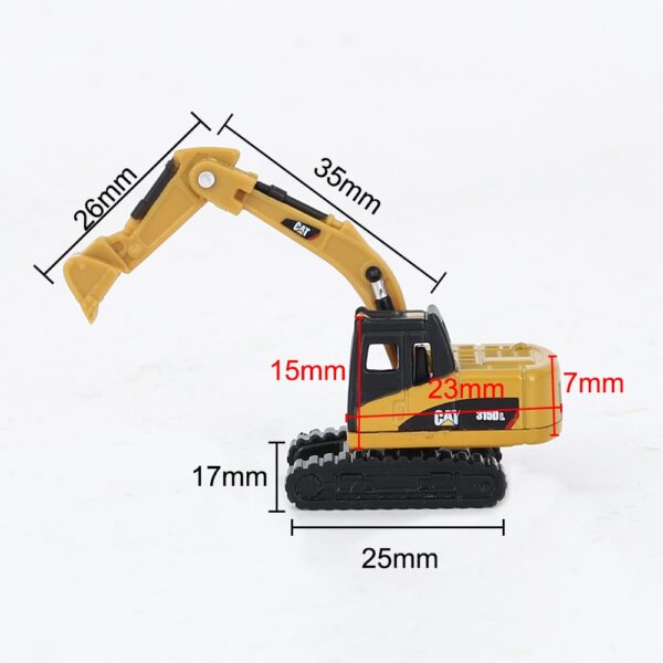 N scale miniature excavator